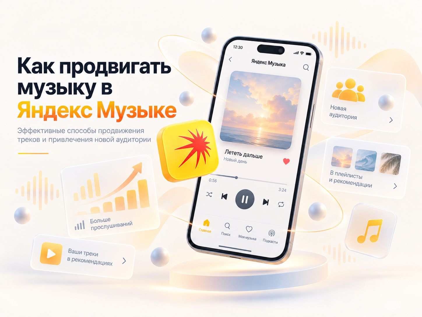 как продвигать музыку в яндекс музыке